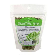 Load image into Gallery viewer, Organic Mung Bean Sprouting Seeds (4 ounces)